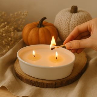 Podzimní večer, teplé světlo, vůně a dotek. Tvá chvíle pohody. 🍂🕯️✨ #mycandlecz #cozychvilka #relaxmoment #vuneadotek...