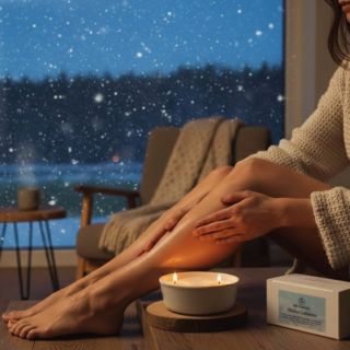 Sníh za oknem, ticho v hlavě, teplo na kůži. Svíčka, která zahřeje. DOSLOVA. 🕯️ ➡️ www.mycandle.cz Tibetan Cashmere...